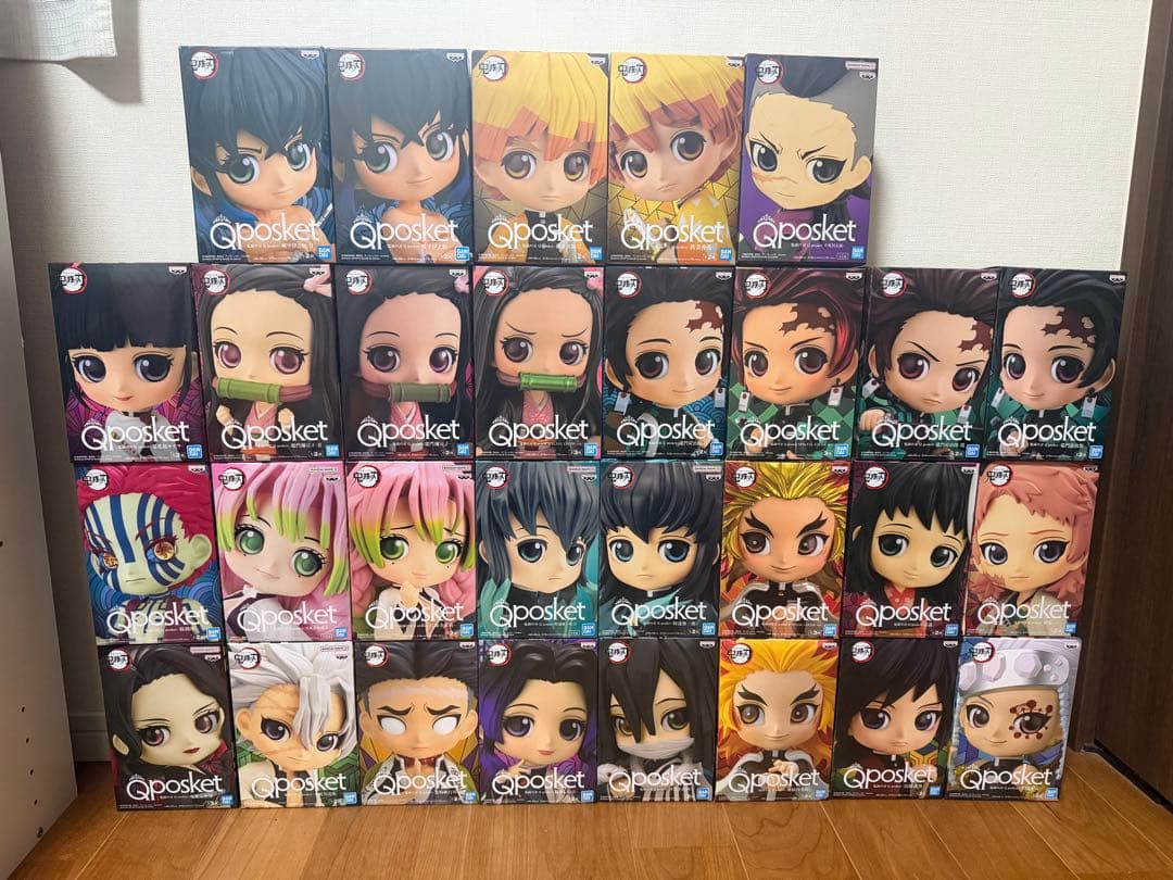 鬼滅の刃 キューポスケット フィギュア まとめ売り