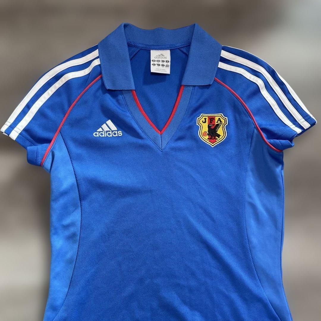 希少品 Adidas万国旗タグ JFAサッカー日本代表 ユニフォーム レディース