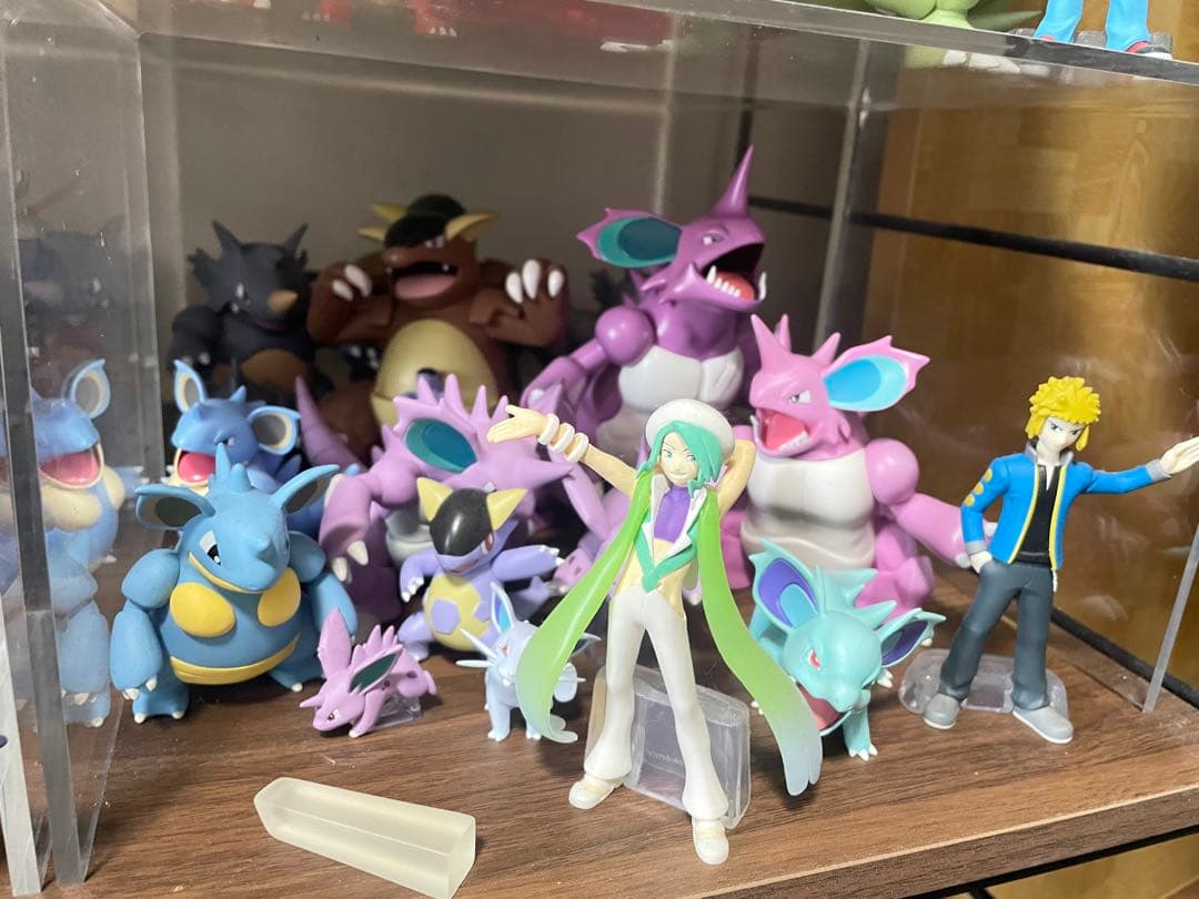 ポケモン フィギュア セット ミニリュウピジョンニドランニドリーナ