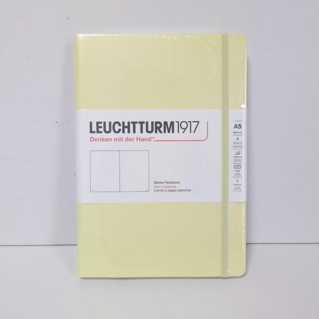 【未開封・4冊まとめ売り】LEUCHTTURM1917 A5 ノート 無地バニラ