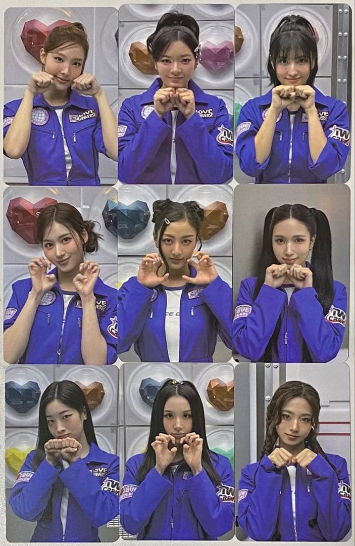 TWICE 10VE UNIVERSE ブレスレット封入トレカ コンプリート