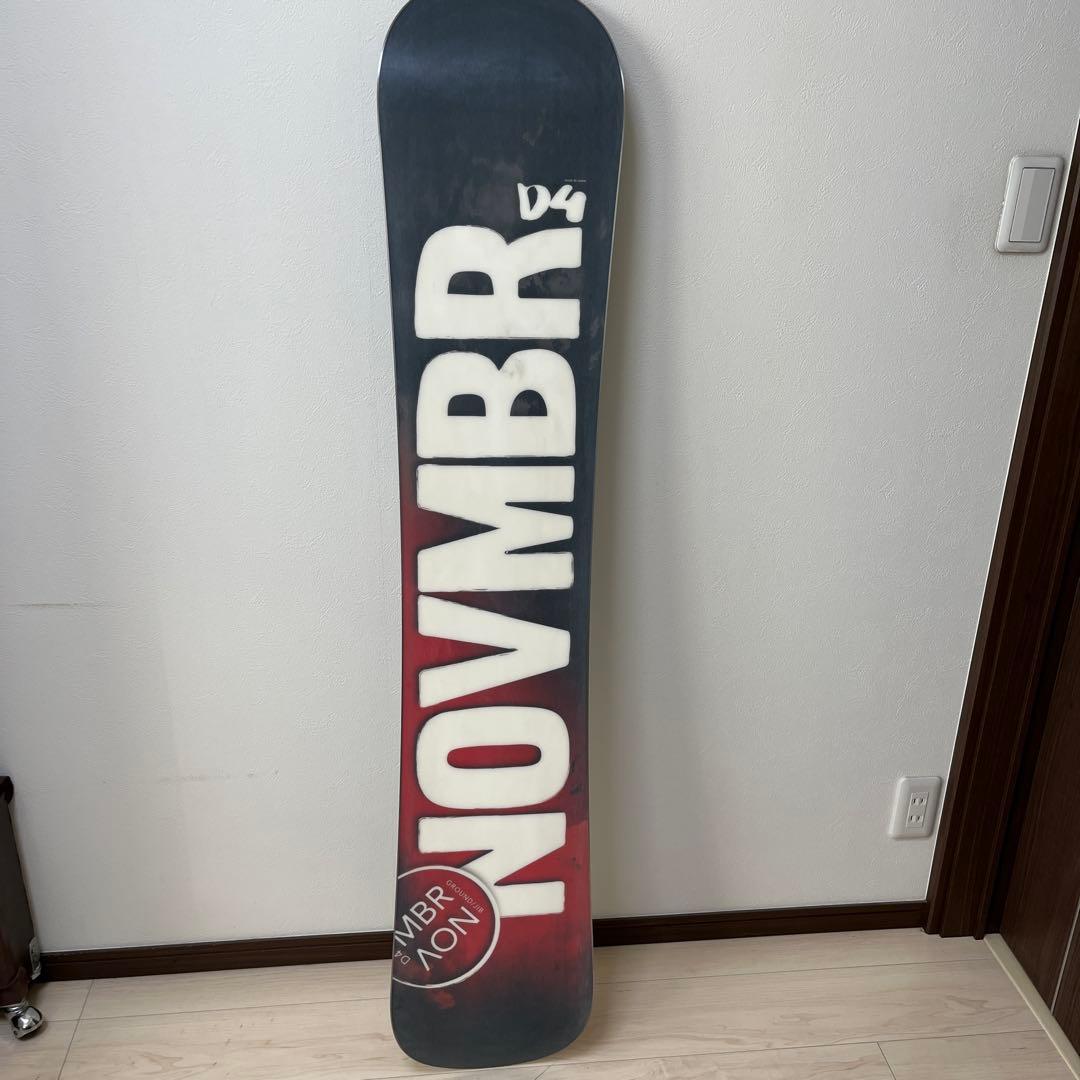 18-19NOVMBR D4オガサカ 国産スノーボード板　美品❗️150センチ