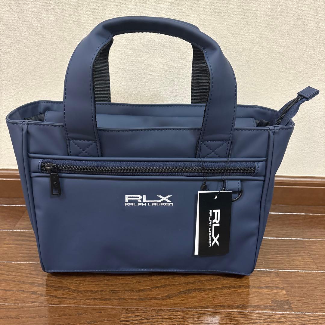 【新品、未使用】RLX Ralph Lauren ネイビー ゴルフトートバッグ