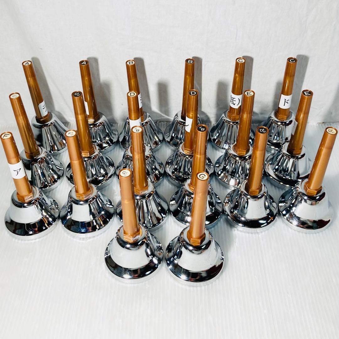 ハンドベル ミュージックベル ウチダ 20音 内田洋行 楽器