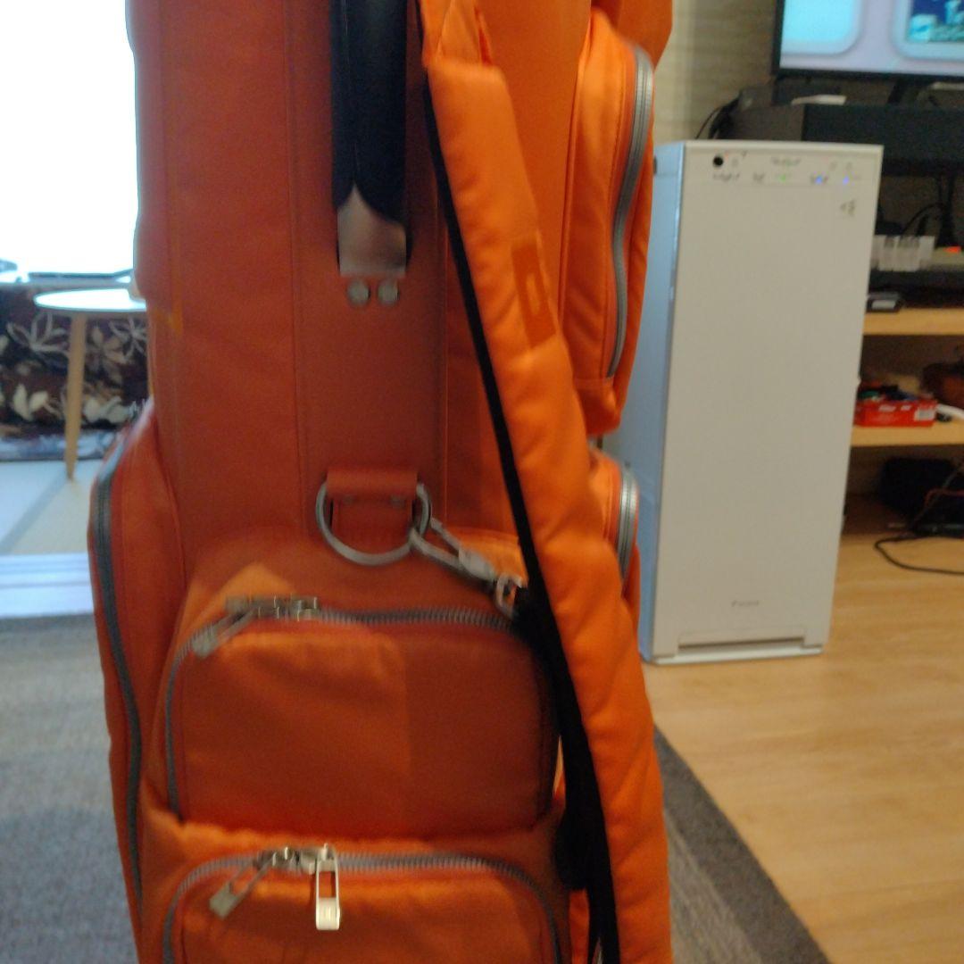 ONOFFオレンジ ゴルフバッグ