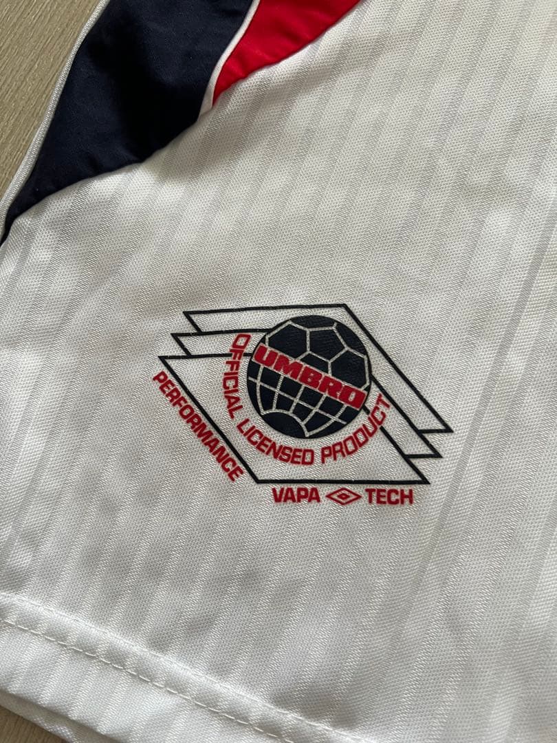 イングランド代表　umbro oasis ユニフォーム　リアム　adidas