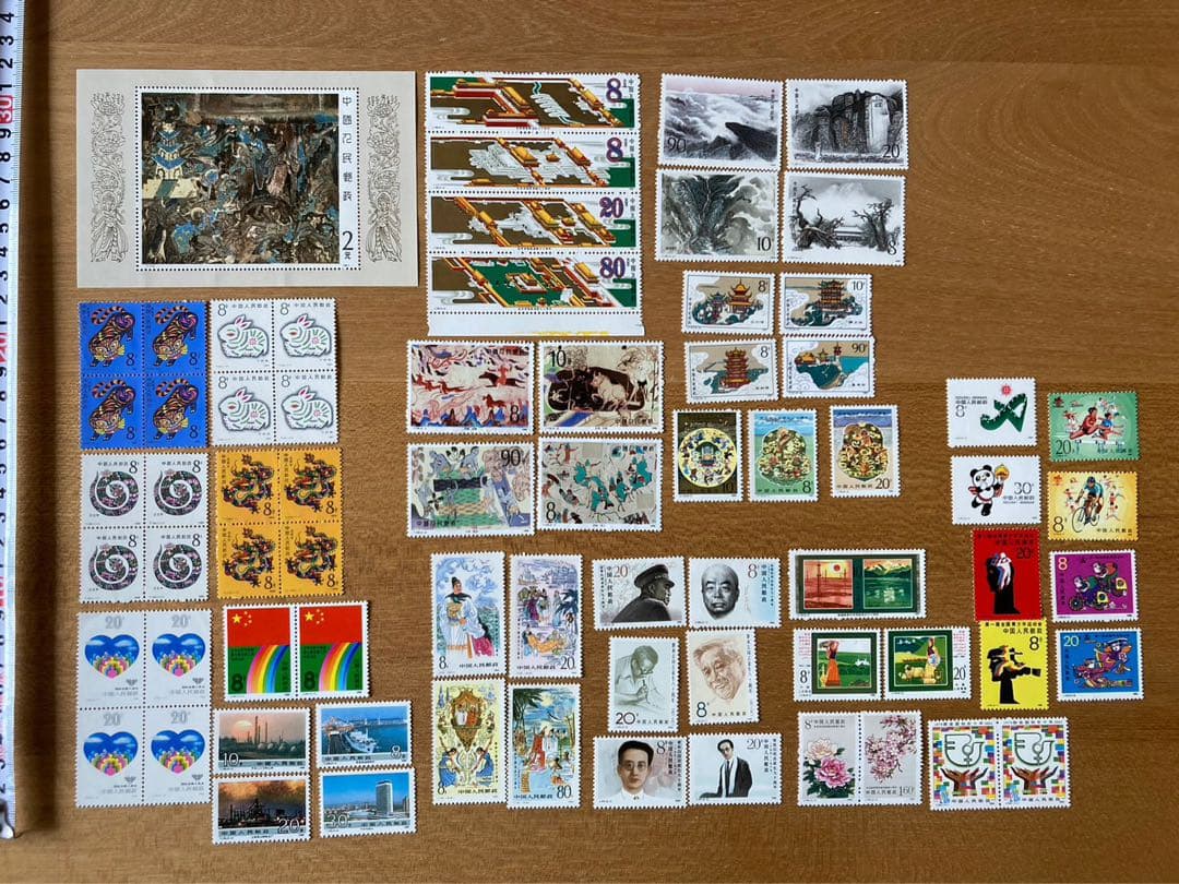 中国切手　まとめ売り　未使用　切手シート