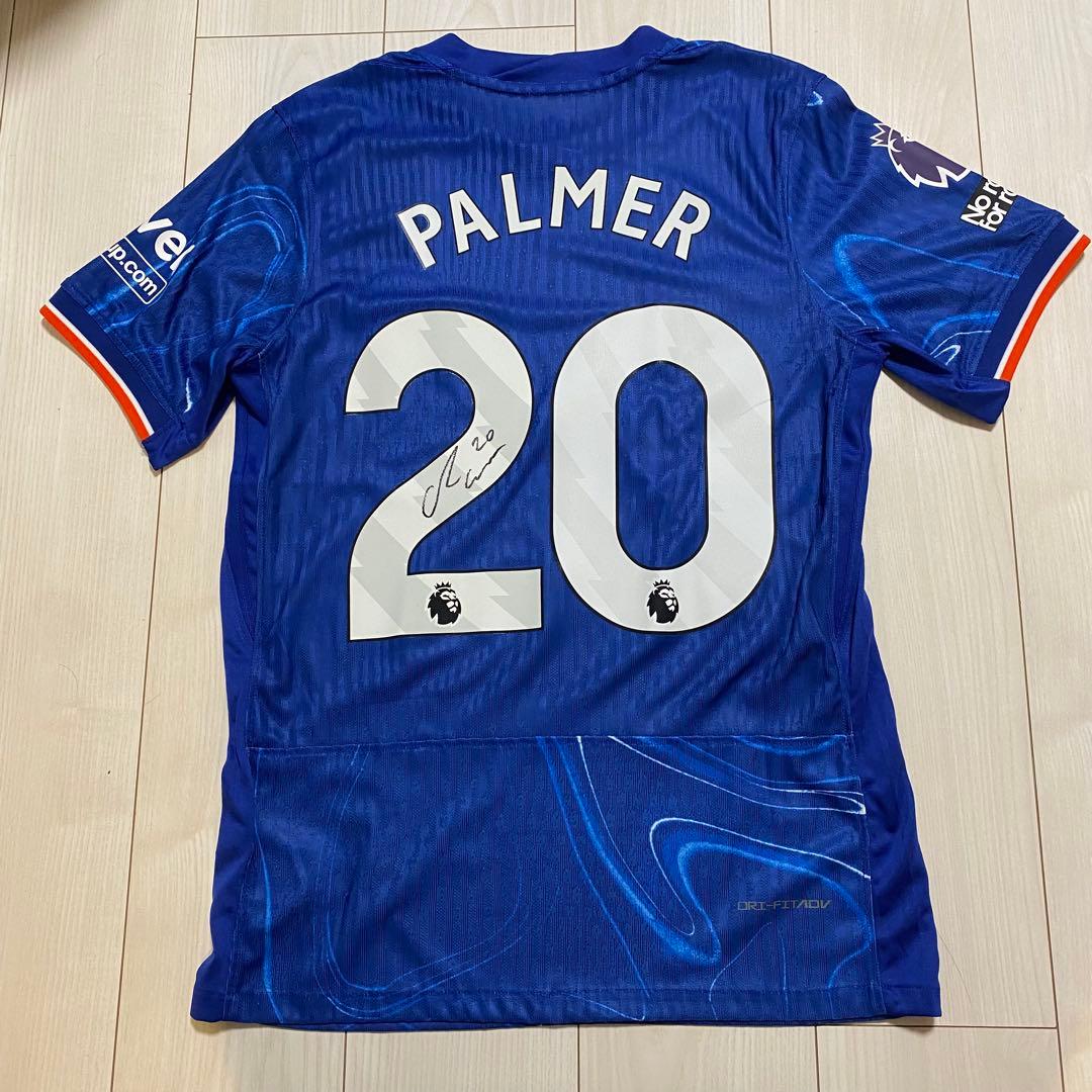 チェルシー　パーマー　24-25 サイン入りホームユニフォーム