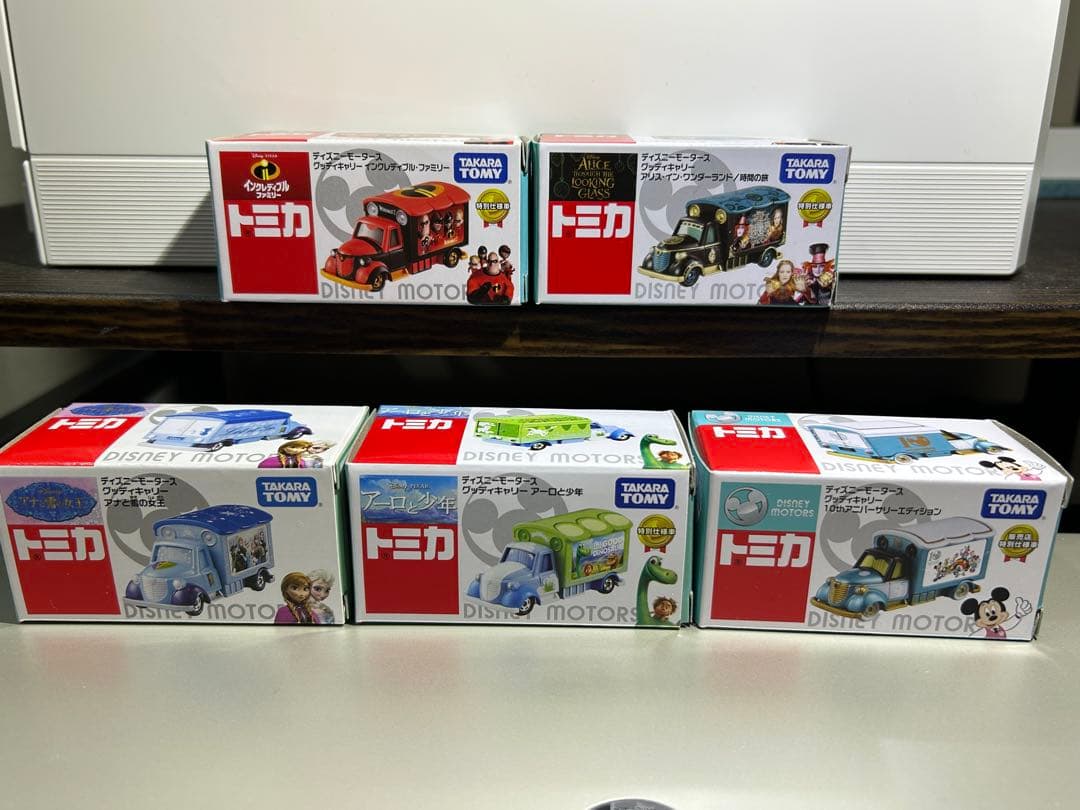 トミカ　ディズニーモータース　大量７５台セット　まとめて！！