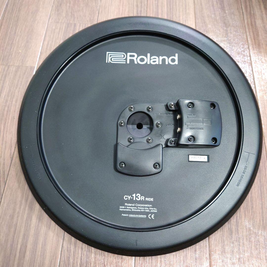 美品 Roland CY-13R BK ライド シンバル ②