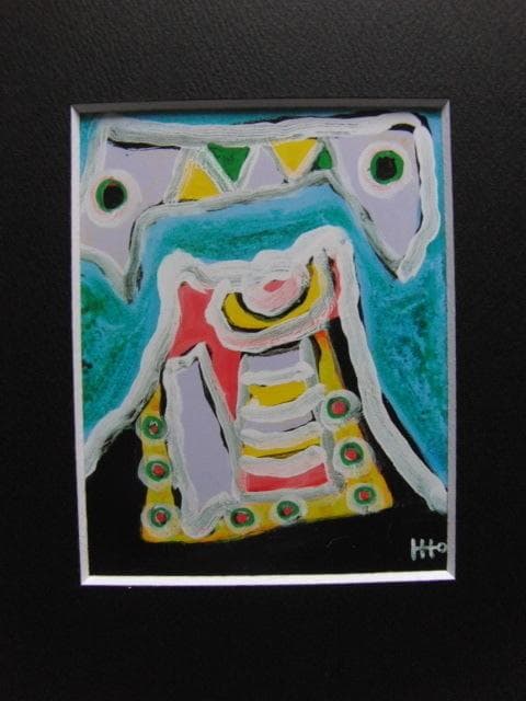 陣内一土、【貴婦人】、希少画集・額装画、新品・日本製額縁付、状態良好