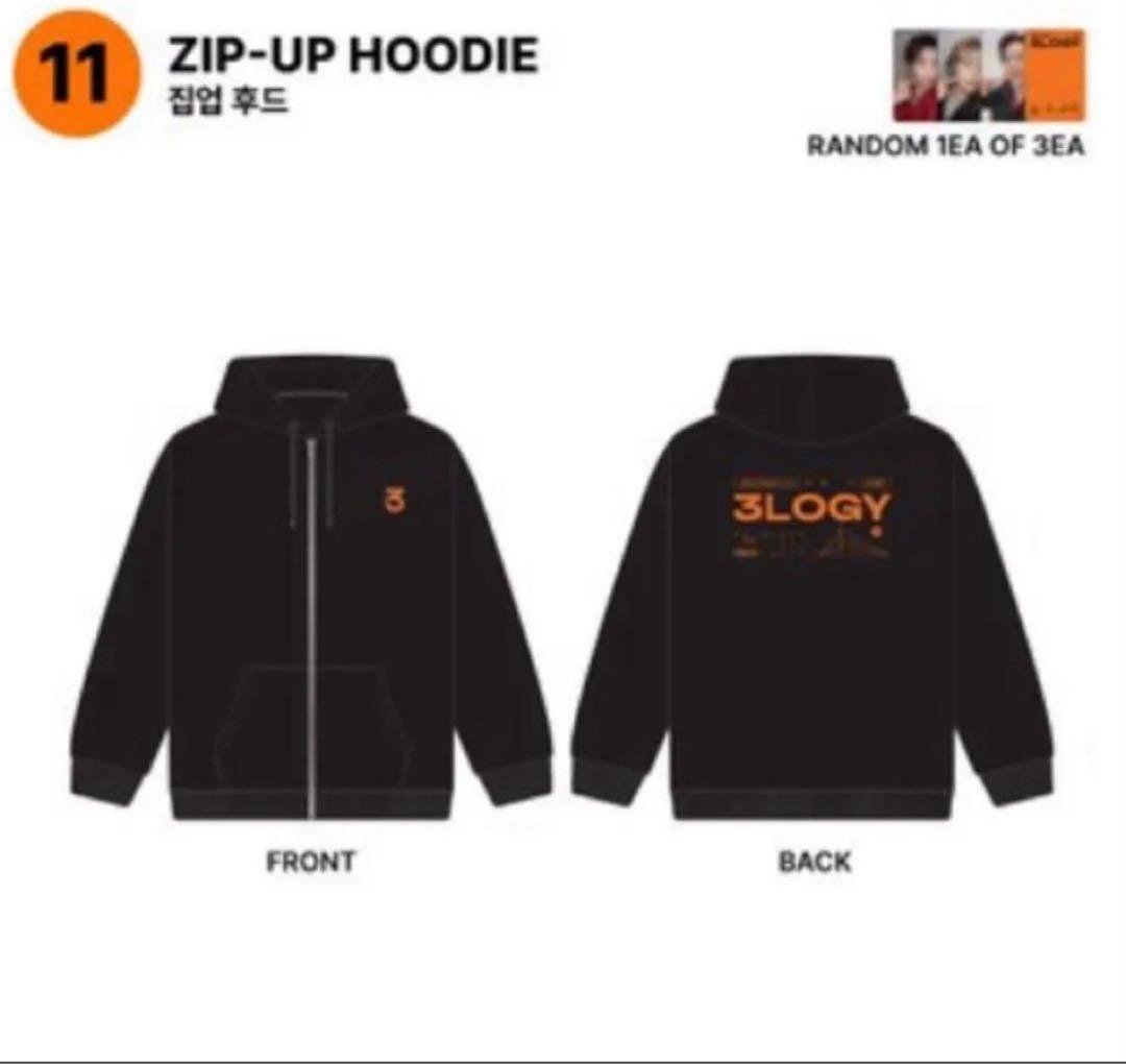 ⭐︎2026 CNBLUE ソウルコン '3LOGY ZIP-UP HOODIE