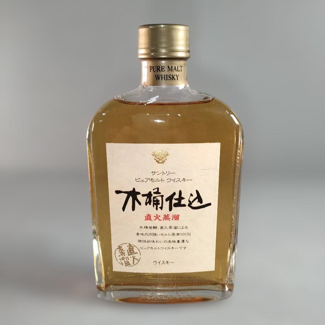 A1337-5/サントリーピュアモルトウイスキー/木樋仕込 直火蒸溜/300ml