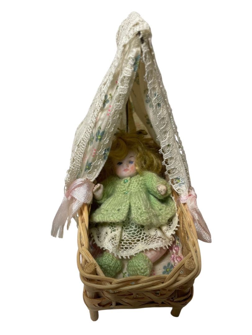 アンティーク　ビスクドール　小型