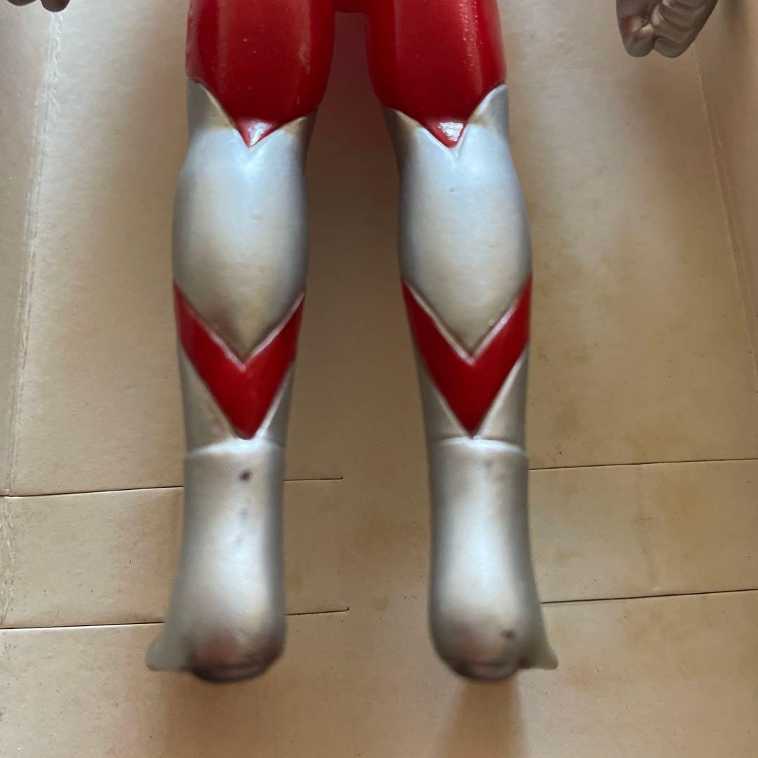 BANDAI 1983年ウルトラマン　初期　ソフビ　白台紙