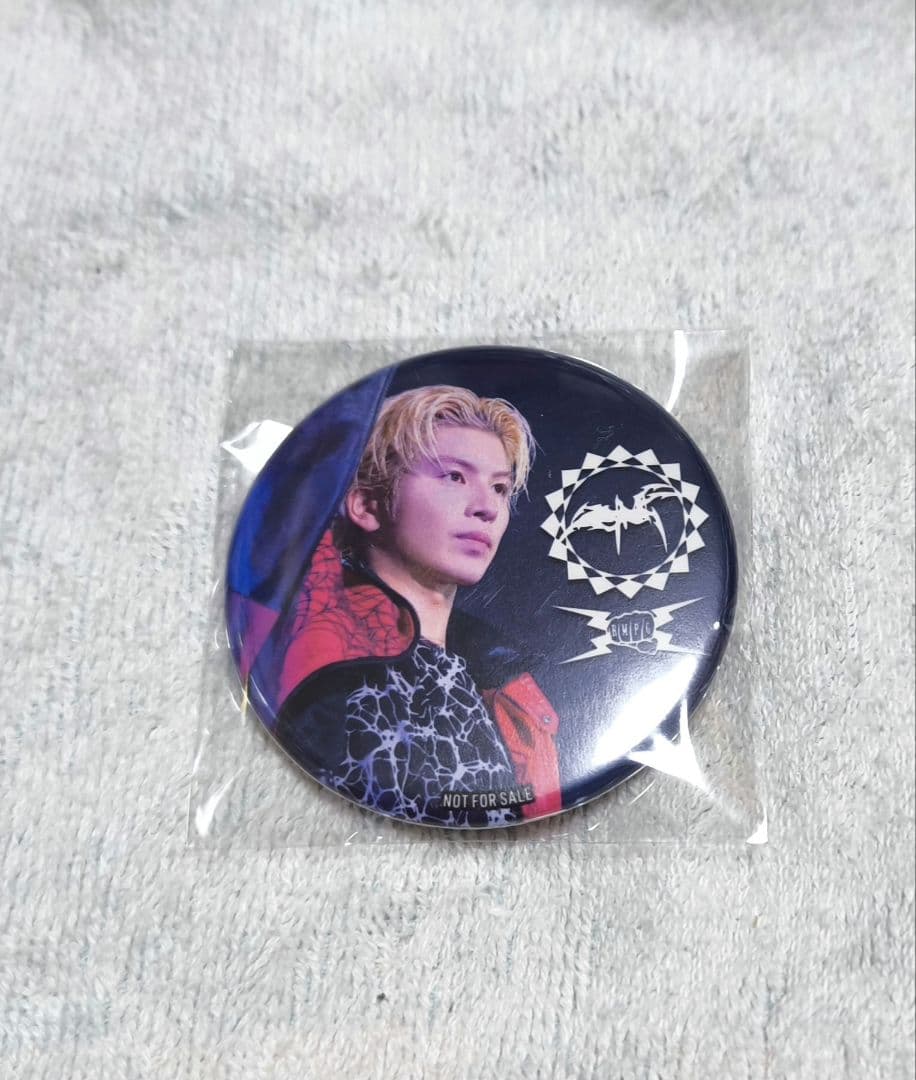 ランペ　PRIMAL SPIDER　セブンネット特典　長谷川慎　缶バッジ