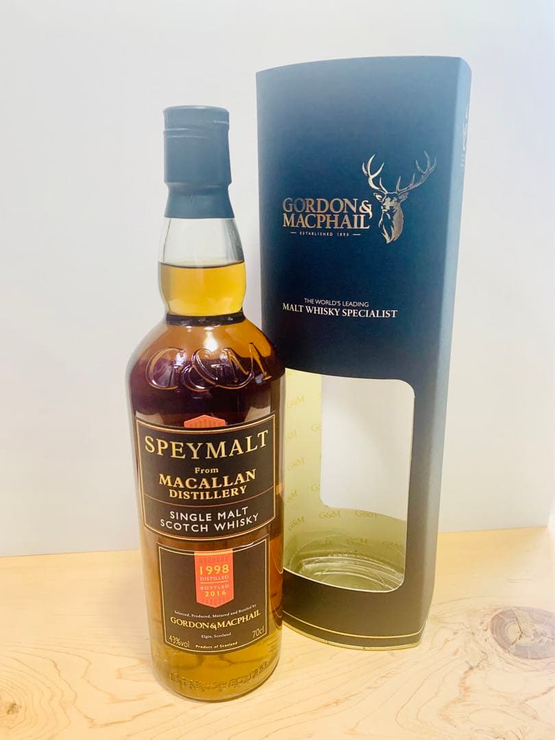 マッカラン 1998-2016 スペイモルト 43%