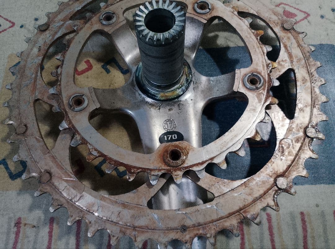 クランクセット Campagnolo CENTAUR 50/34T 170mm