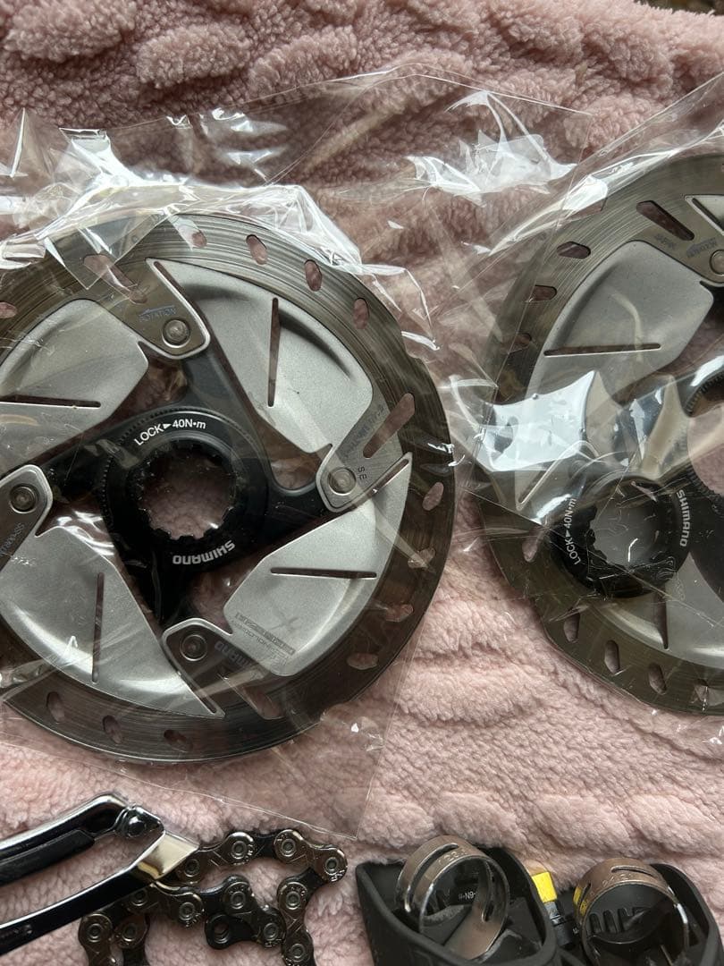 Shimano 105 コンポーネントセット 未使用に近いディスク用