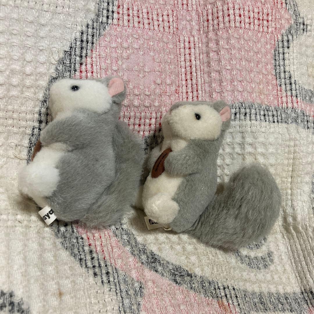 カバヤ　マスコット　6コセット　中古品　ハムスター＆ウサギ＆リス　バラ売り不可