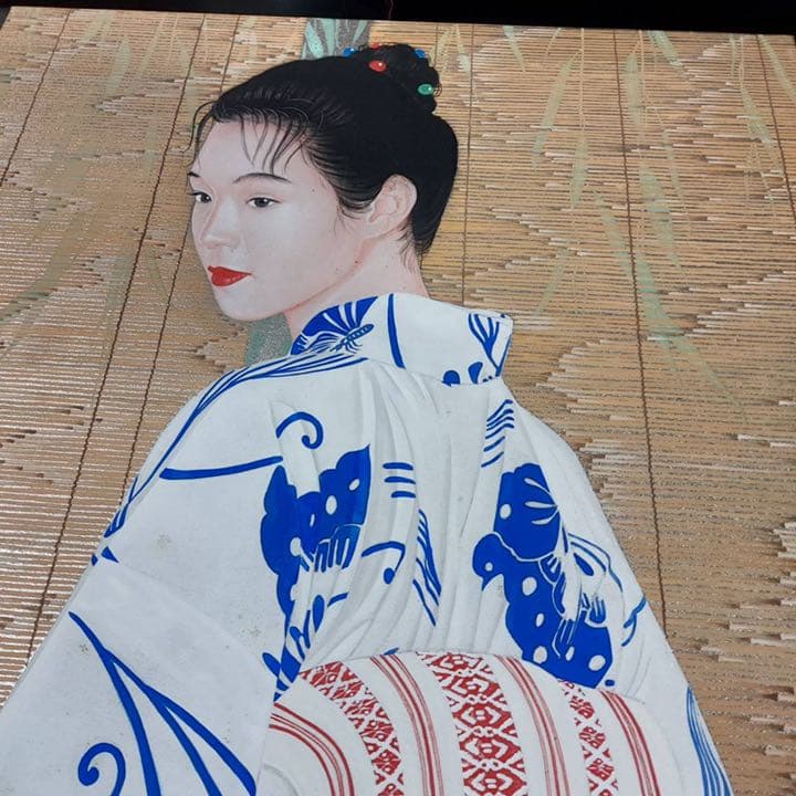 青山亘幹　絵画　夏　日本画