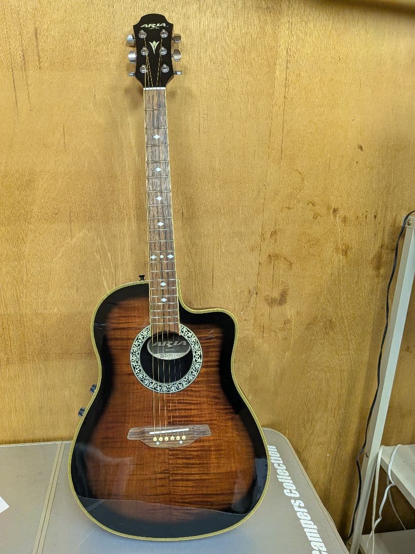 ARIA AMB-35 エレアコ ギター BS ケース付