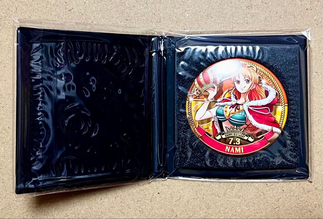 ONE PIECE ワンピース 麦わらストア バースデー 缶バッジ ナミ