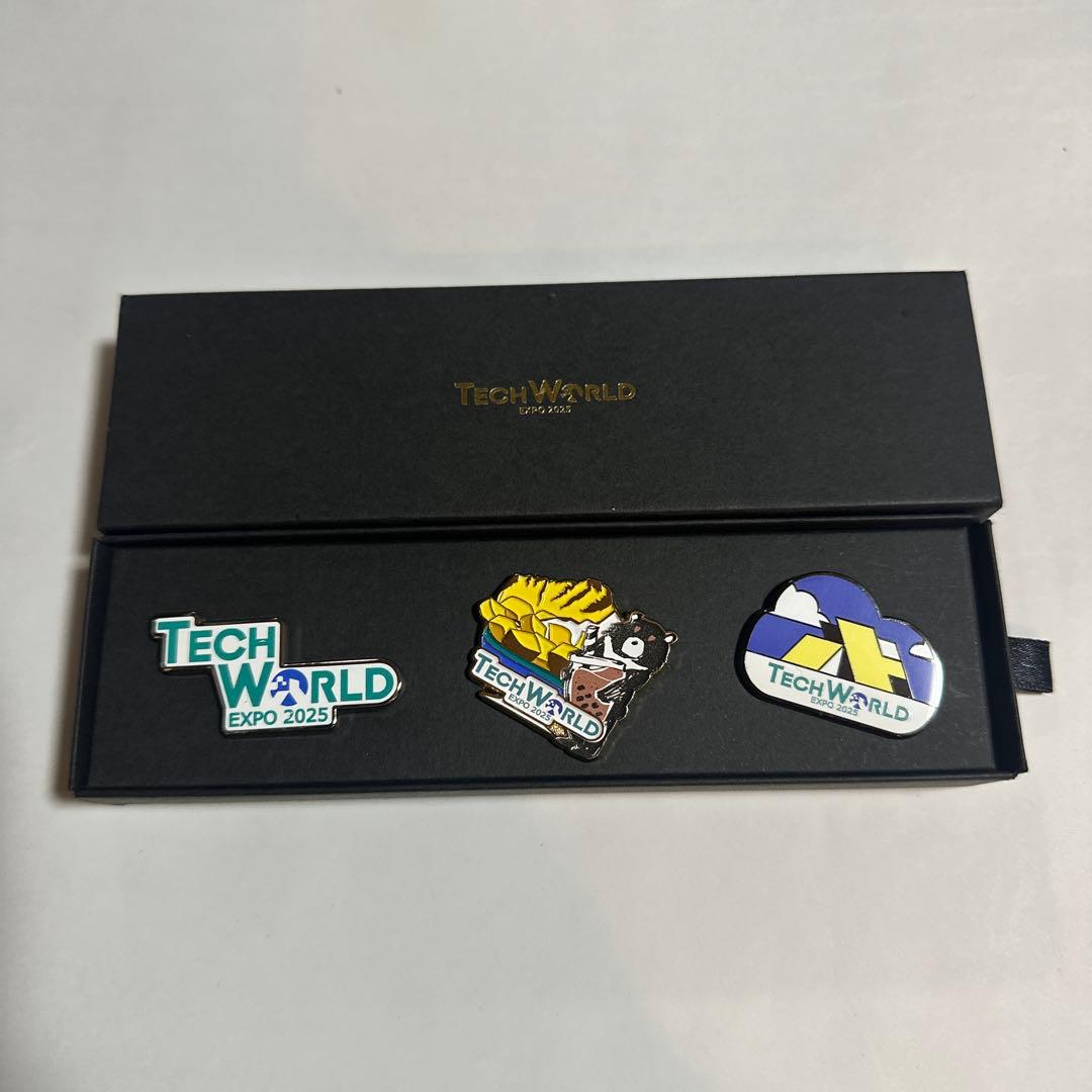 【非売品】TECH WORLD EXPO 2025 ピンバッジセット 万博