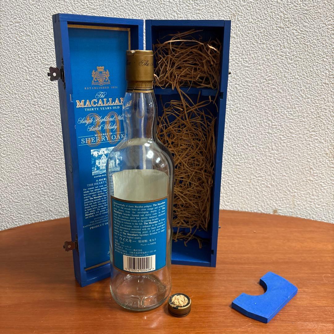 The Macallan 30 Years Old シェリーオーク 750空瓶