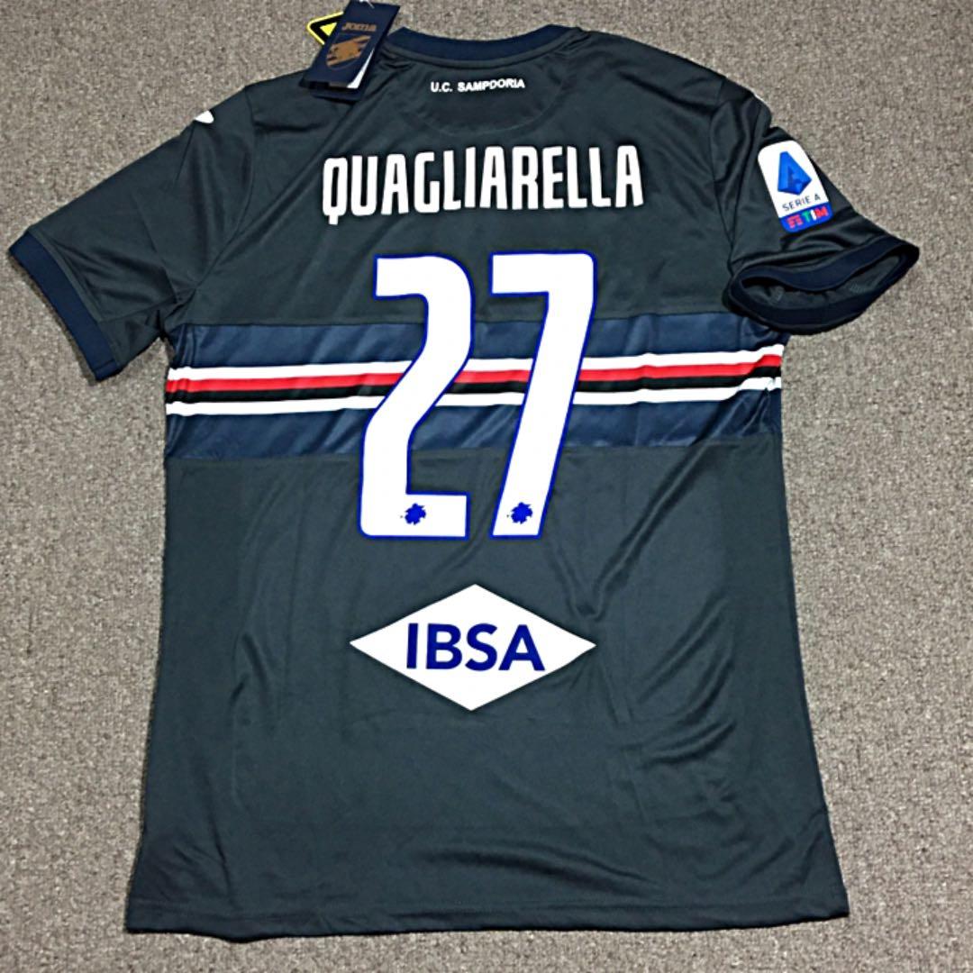 サッカーユニフォーム　サンプドリア