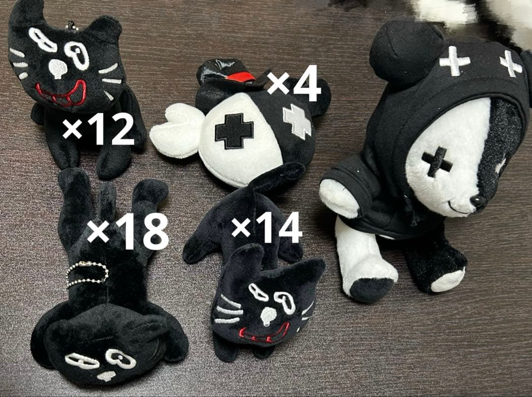 キヨ猫ぬいぐるみ クッション　レトカニ レトクマぬいぐるみ　セット