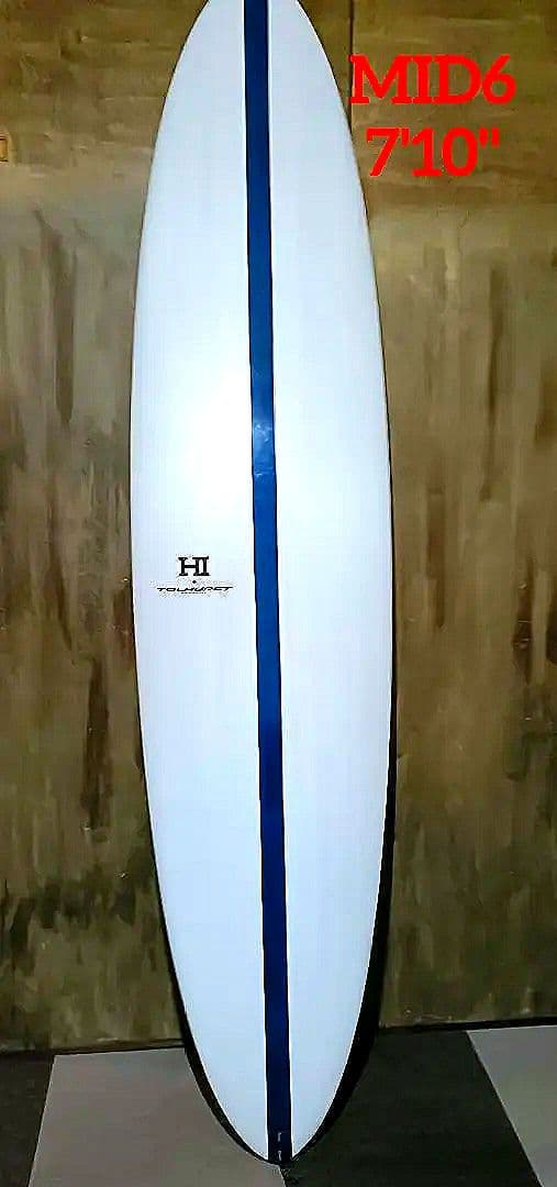ケイサンダーボルトサーフボード MID6 7.10 ハーレーイングルビー