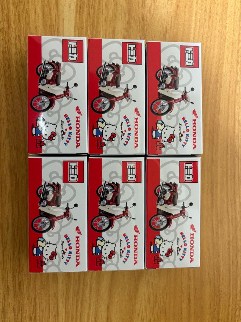 ホンダ ハローキティ ミニカー 6個セット