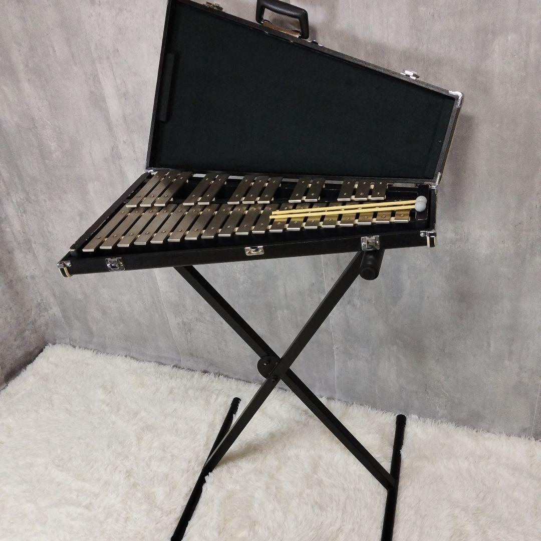 YAMAHA ヤマハ YG-50C グロッケン 鉄琴 スタンド付 YGS-70