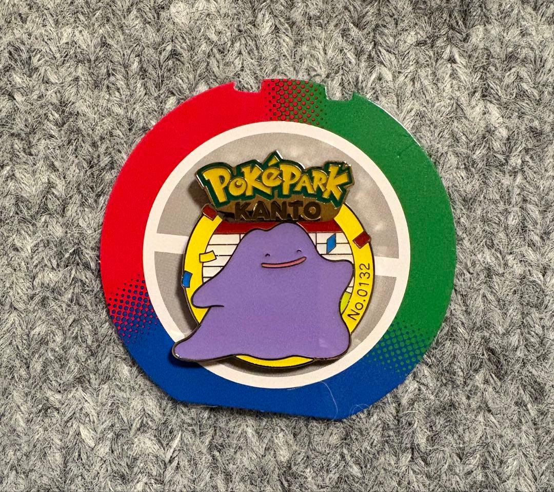 ポケパークカントー ピンバッジ ピンズ メタモン