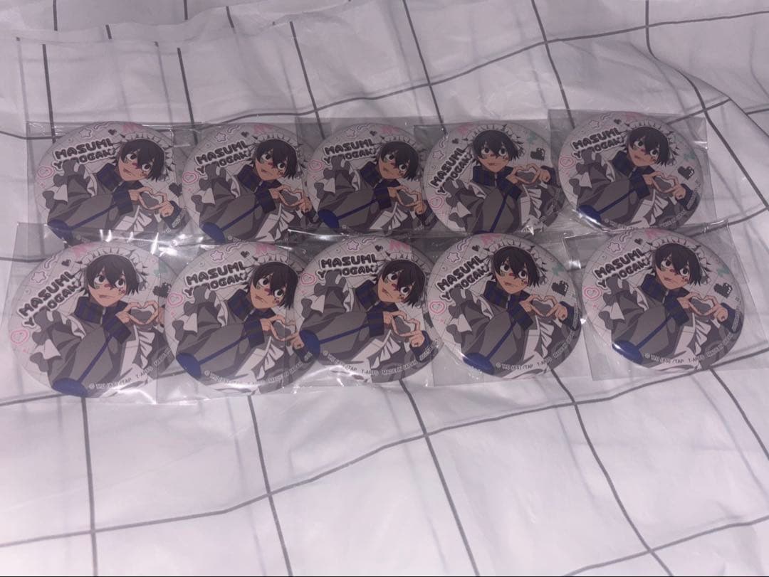 桃源暗鬼　淀川真澄　ジャージメイド　トレーディング缶バッジ　10個セット