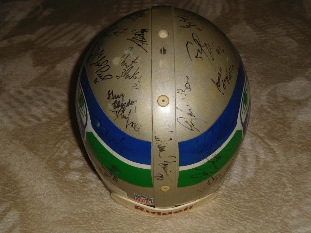 RIDDELL シーホークス アメリカンフットボール ヘルメット NFL