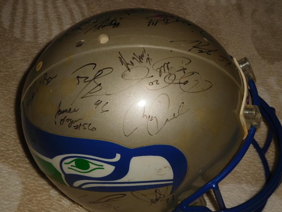 RIDDELL シーホークス アメリカンフットボール ヘルメット NFL