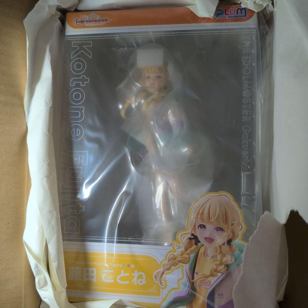 【新品未開封】学園アイドルマスター 藤田ことね 1/7フィギュア