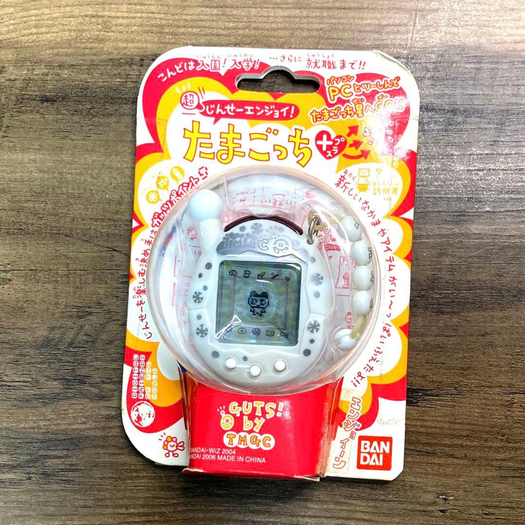 T 新品未開封バンダイ 超じんせーエンジ ョイ！たまごっちプラス はくぎん