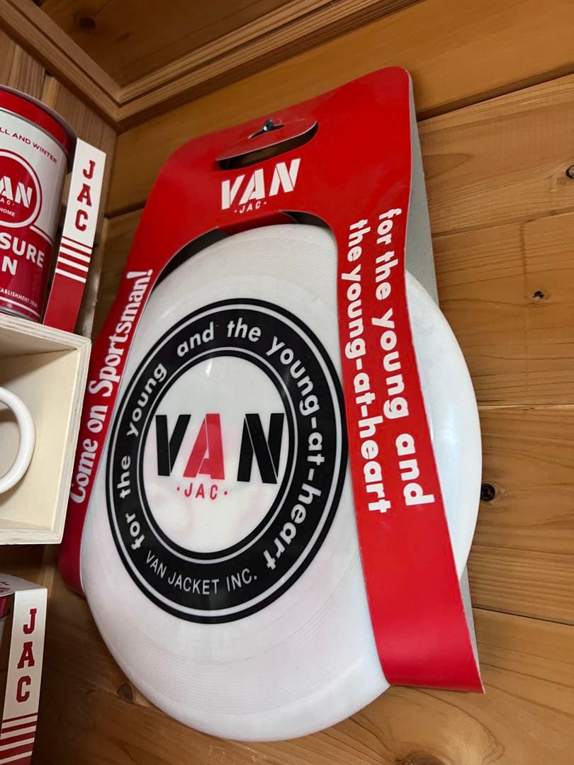 値引VANフリスビー、ディスプレイ品の為used大変貴重！