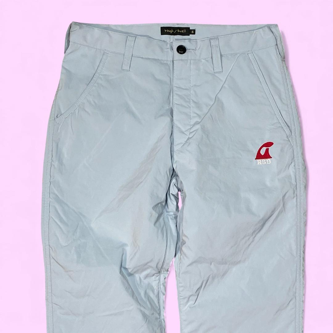 ROUGH＆SWELL ラフアンドスウェル 中綿 ロングパンツ S ブルー