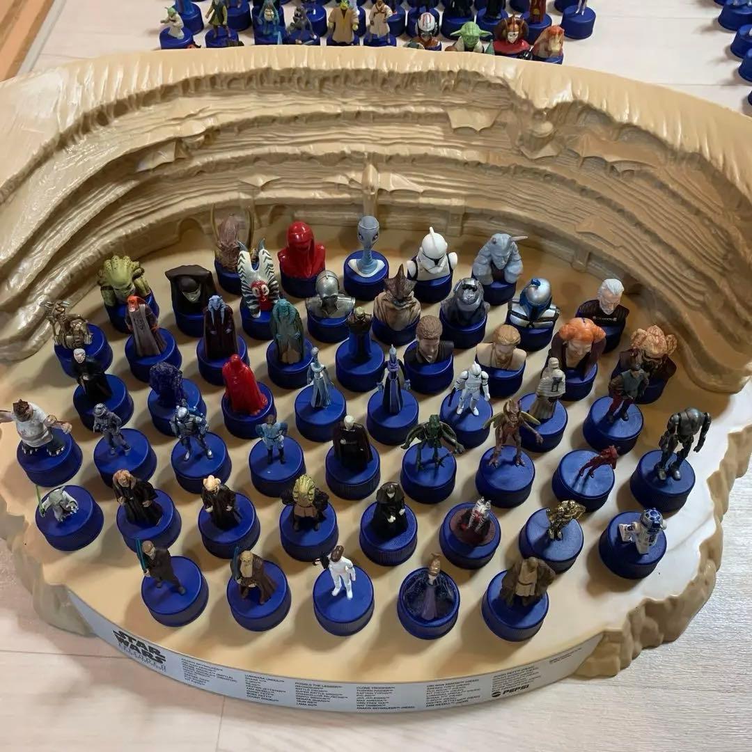 スターウォーズ　ボトルキャプ　エピソードⅠ.Ⅱ.Ⅲコンプリート