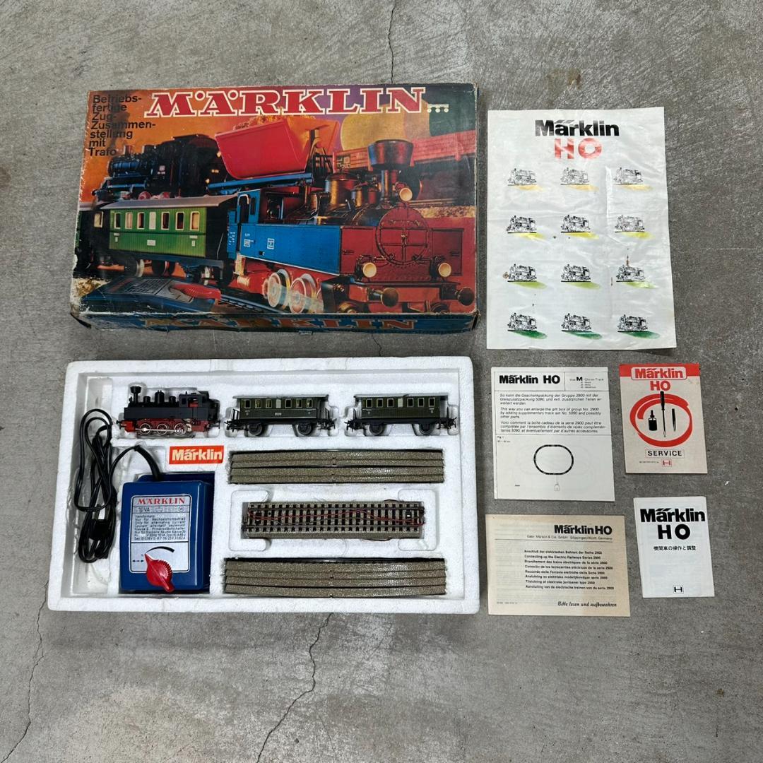 当時物 MARKLIN メルクリン HOセット 蒸気機関車 2900 動作品