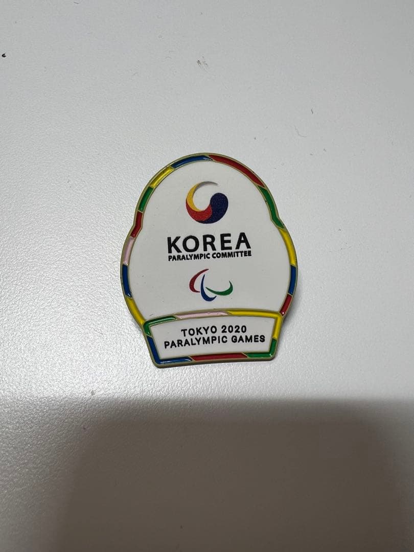 韓国　東京2020パラリンピック ピンバッジ