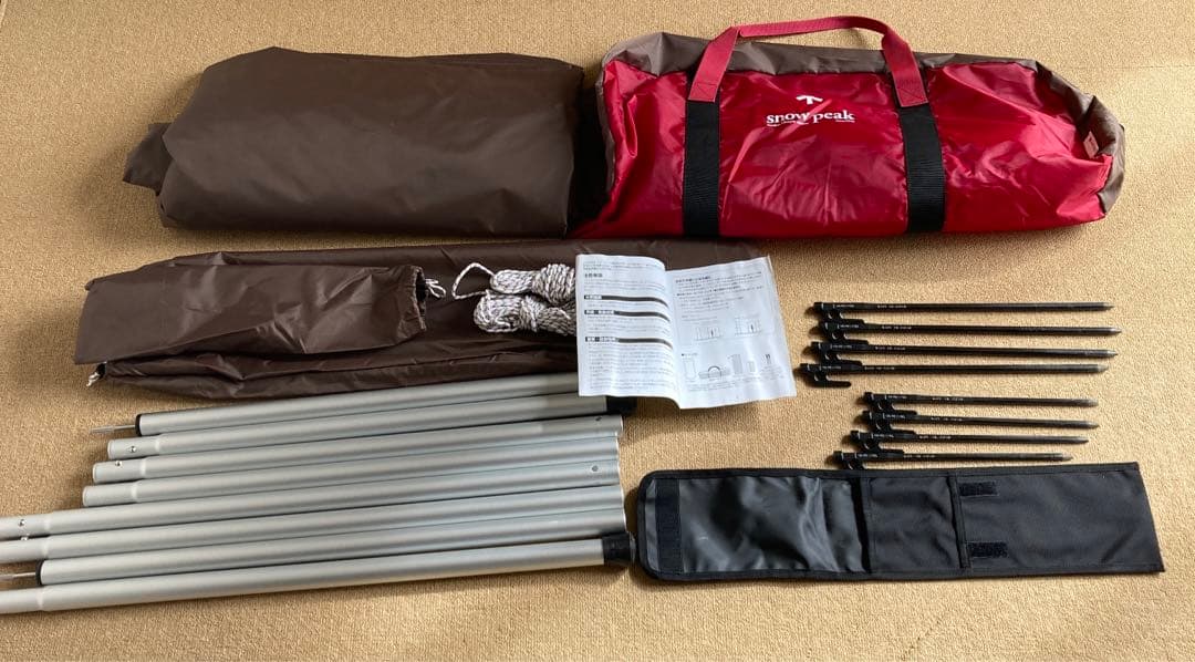 スノーピークヘキサタープ(L)セット