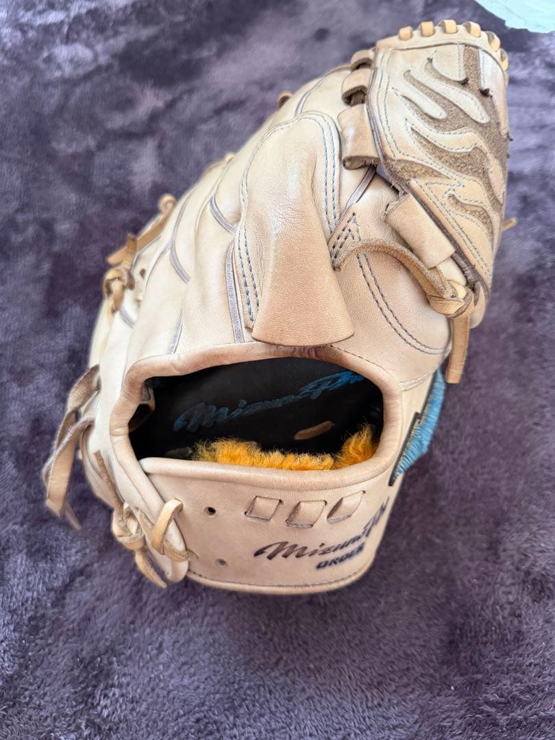 Mizuno Pro 硬式野球グローブ ブロンド
