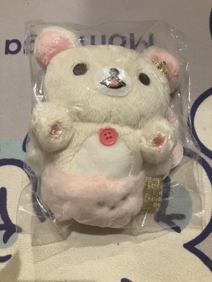 コリラックマ　ぶらさげぬいぐるみ　天使