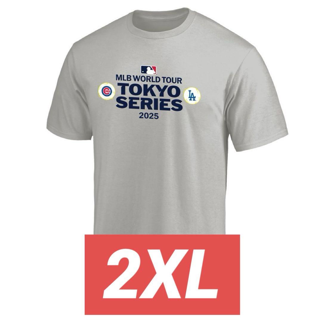 【完売品】MLB 東京シリーズ Tシャツ ドジャース カブス 2XL