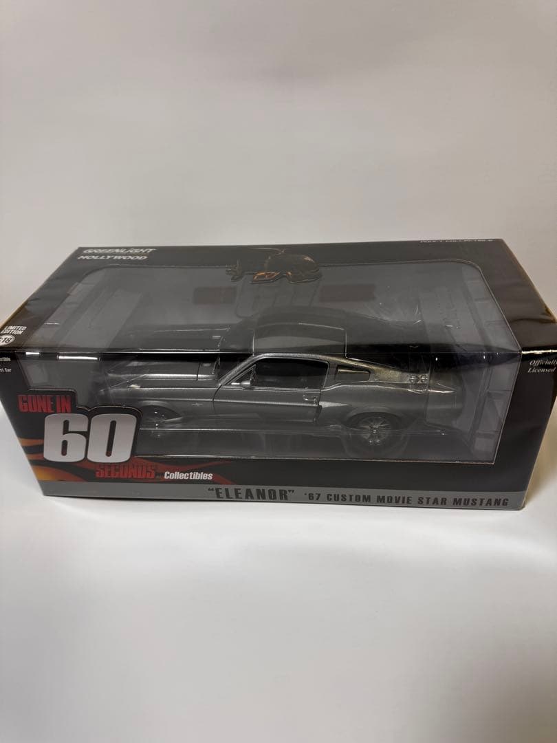 60セカンズ 1/18 エレノア　グリーンライト シェルビーマスタング
